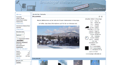 Desktop Screenshot of braunlager-wetterstation.de