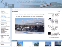 Tablet Screenshot of braunlager-wetterstation.de
